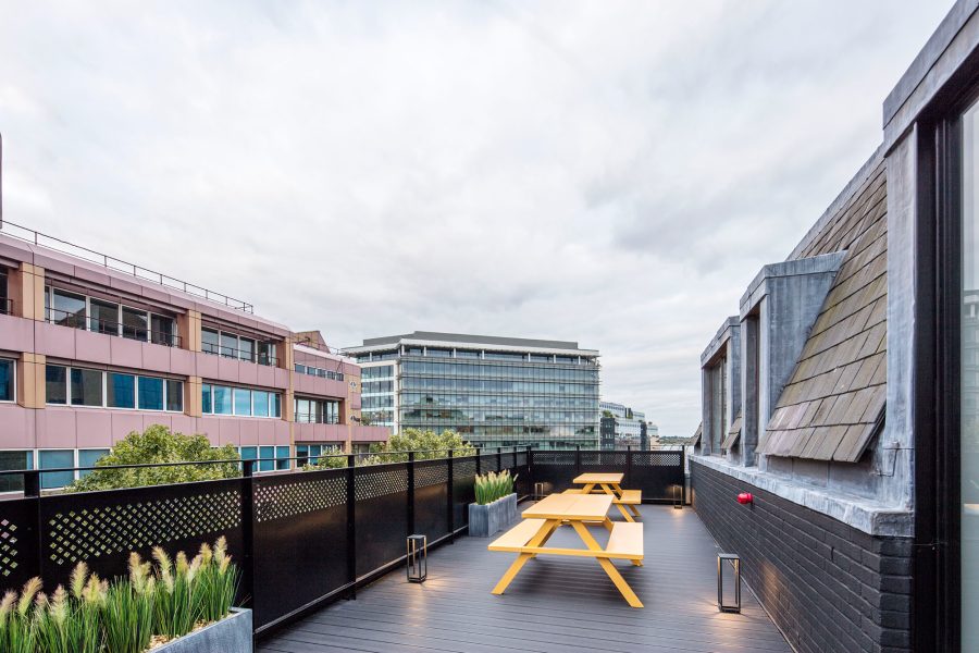 Great views from Forbury Court terrace in Reading