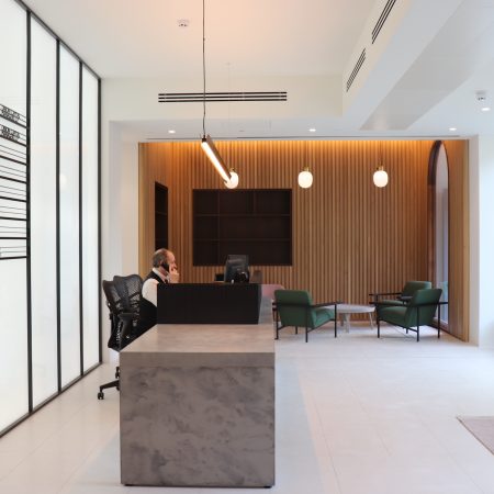 Fit-out and refurbishment at 2 Cavendish Square.