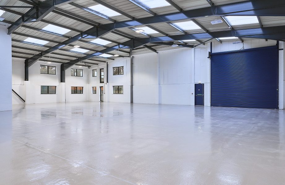Refurbishment warehouse space.