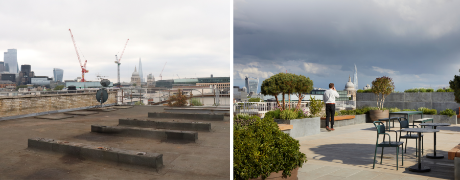 Before and after The Bindery 6000 × 4000 px 8000 × 3125 px 3