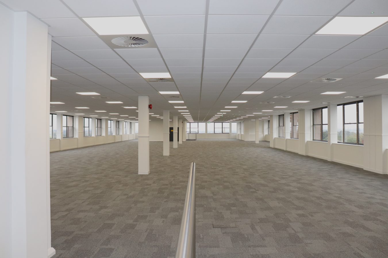 Office renovation on the 4th floor at Carew House, Wallington.