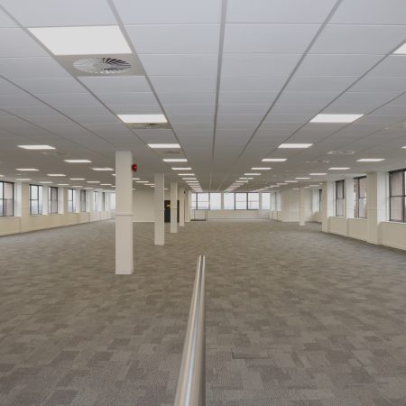 Office renovation on the 4th floor at Carew House, Wallington.