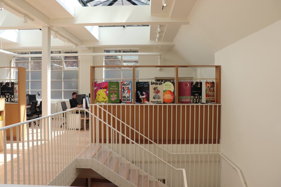 Office project for Faber and Faber a book publishing company in London.
