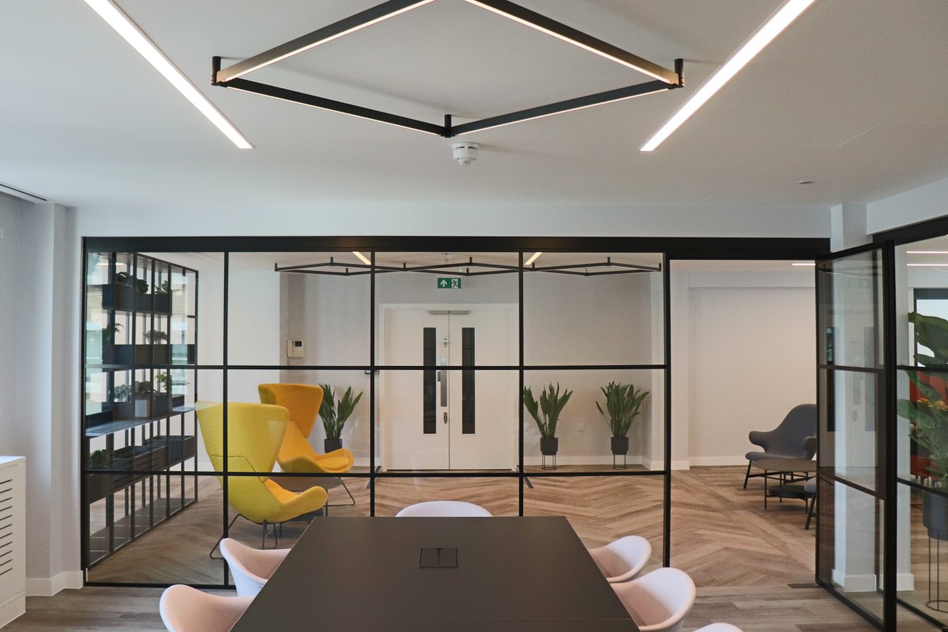 The office space at 4th Floor Napier House, London.