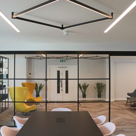 The office space at 4th Floor Napier House, London.